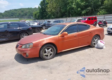 2004 Pontiac Grand Prix Gt1 z USA, uszkodzony, nr VIN 2G2WP522X41135700